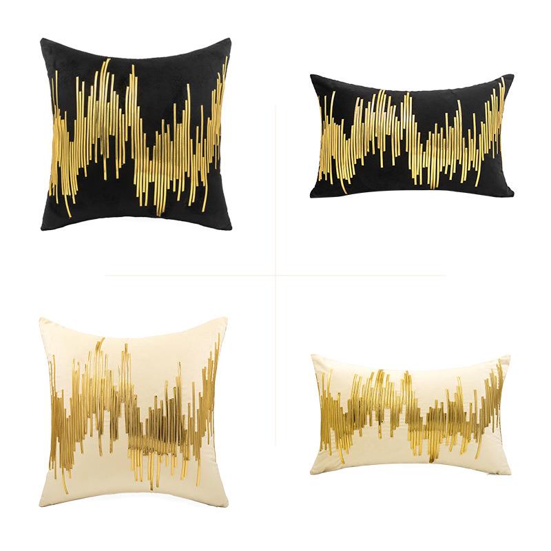 奢刺客绣抱枕抱轻枕套MY2110床上靠抱枕套民宿酒店背沙发厅高端靠