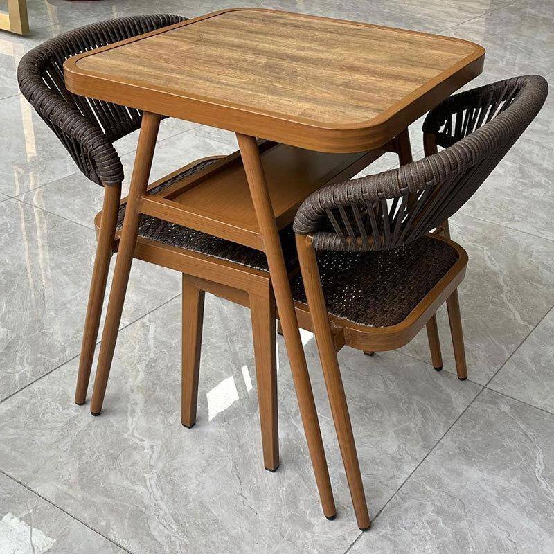 外阳台喝茶桌椅户型藤编23-8-22网红阅读看书休户闲小组合庭院藤