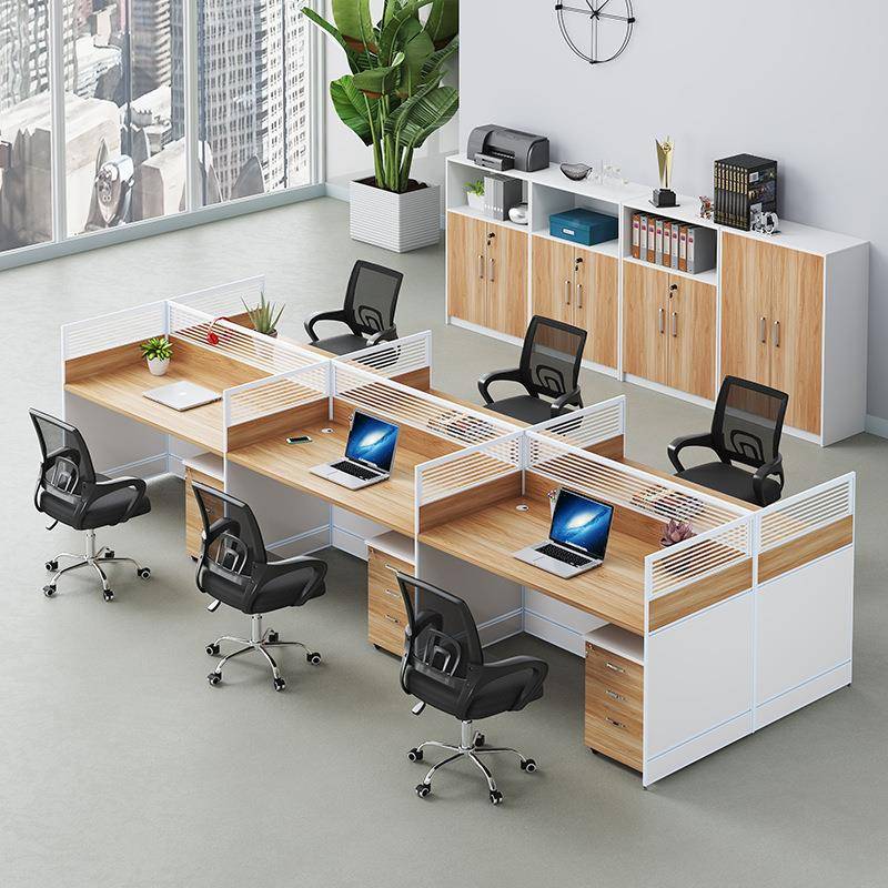 职办SR2020员公桌椅组合约24/6工位屏风隔断多人卡/座简现代员工