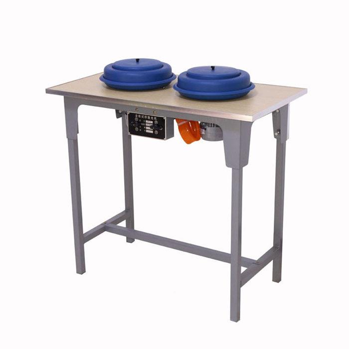 P-相2PLA金相抛光机立式双相盘金抛光机双盘单速金试样磨抛机