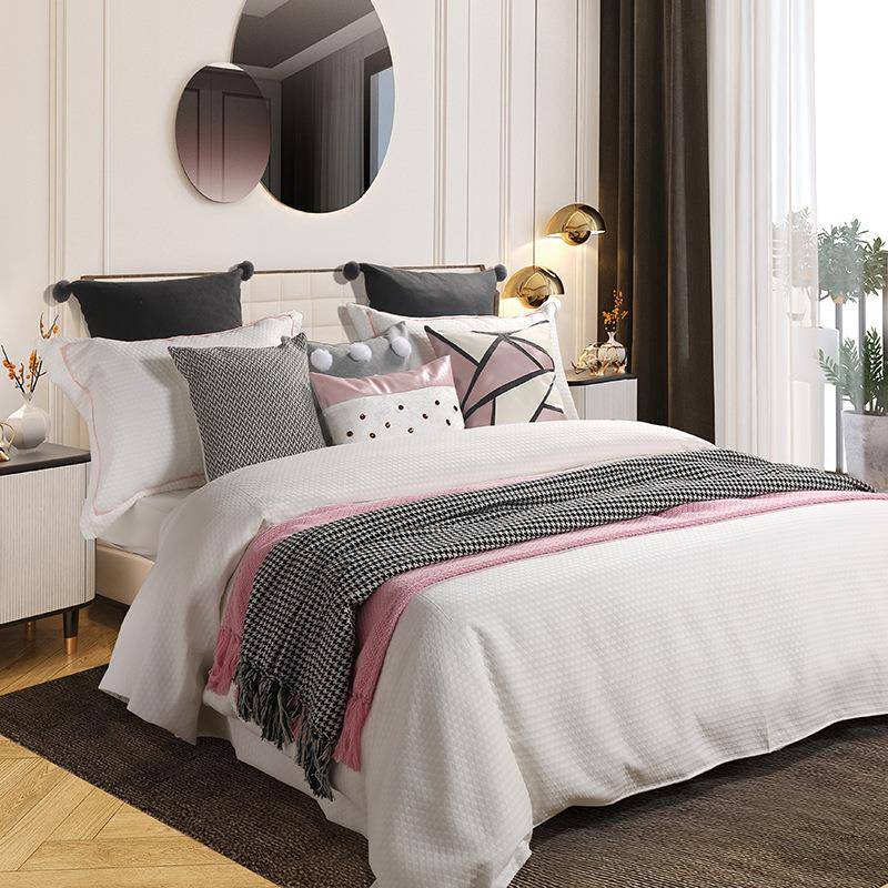 公展主风板房软装品床女孩卡通风样家居厅别墅床上LQ-RT9用品多件