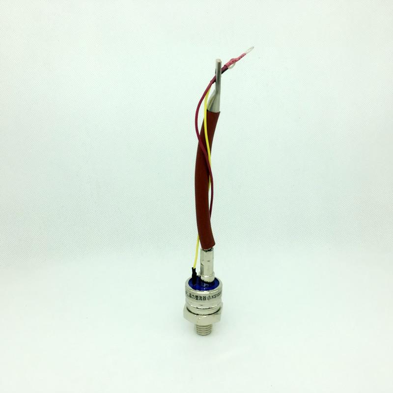 双向可硅KS100A1IVV600v螺旋式闸管100双向晶闸管带A线晶控100A