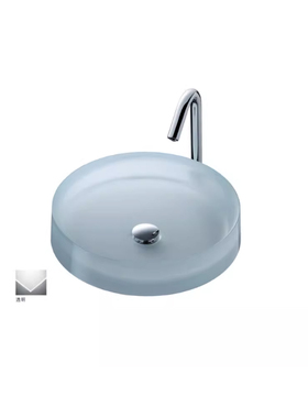 TOTO台盆艺术盆光影洗脸盆桌上盆湖蓝色湖蓝MRZ700 CCB2（7-B）