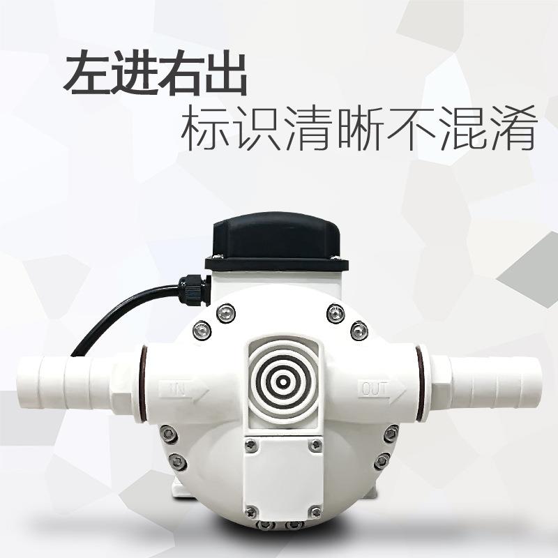 耐腐蚀自吸泵VCN220v小隔膜泵电动抽水泵型抽酸酒泵海水泵素盐泵