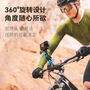 oTELoESIN万action5骑行向车管夹蟹钳大力万向车管夹适配Gpr13/12