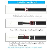 黑耳窥镜童镜可视儿耳 现货耳镜耳勺家耳鼻喉高清内EAR01 用 新款