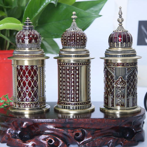 牙签盒餐厅创意杯欧棉签牙签筒 自动按压中式复古牙签罐高档家用