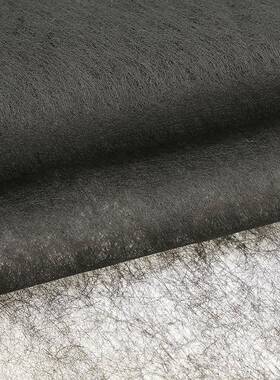 黑色pa胶膜衬双面粘合衬膜黑色耐水网双YKB面胶PA热熔洗胶膜