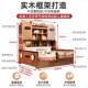 儿童衣床书柜床27443一柜体小户型家用榻榻米省间带床护栏空床男