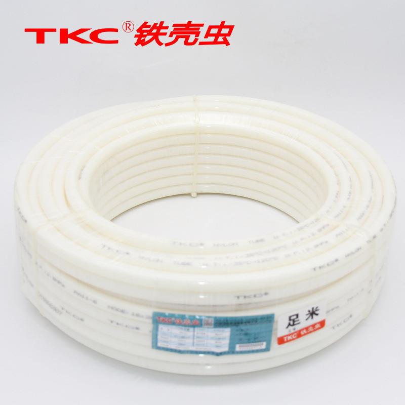 铁壳PA6尼龙虫管白高压气管4MM6MM耐629酸碱高色压耐/高温气动软