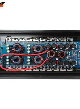 41712V5000汽车响功率放大器高功率单声Dw道类低音炮音响5音000瓦