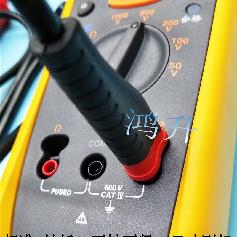 代用TP165X/F150q8绝缘电阻测试线1503F1537/87开关表笔探头