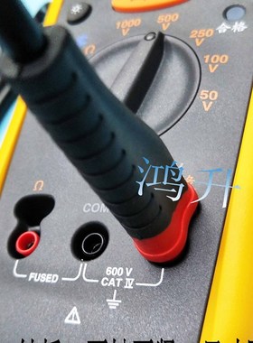 代用TP165X/F150q8绝缘电阻测试线1503F1537/87开关表笔探头