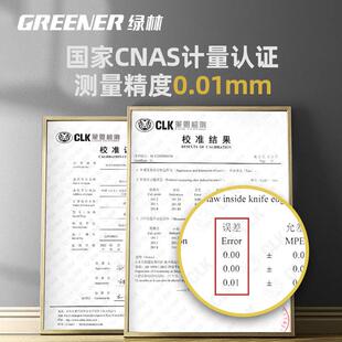 绿林数显游标卡尺NYL高级精度小型工业油游标珠宝电文玩深度子边