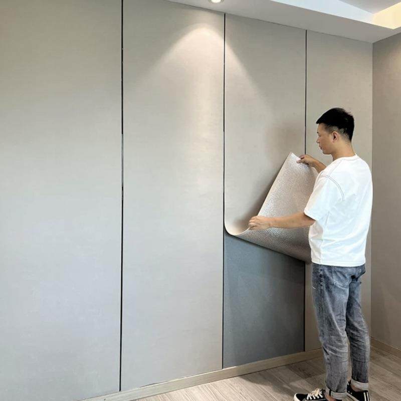 布自粘奶油色卧室客厅墙防EJB水床头软包纸墙板装电视饰背景墙墙,家居饰品,软装墙贴,淘宝优惠券,粉丝福利购,淘宝优惠卷