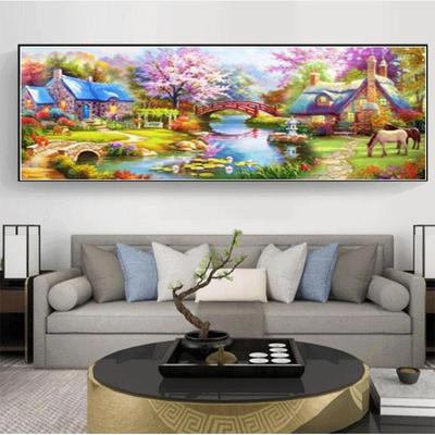 0192新款D异形炫彩魔方5钻石画厂家卧室装饰画销厂家直林3466间小