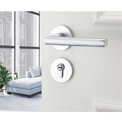 厂家生产铝金分体铝合金分锁手搭58静合音锁体铜锁芯配铜钥匙太空