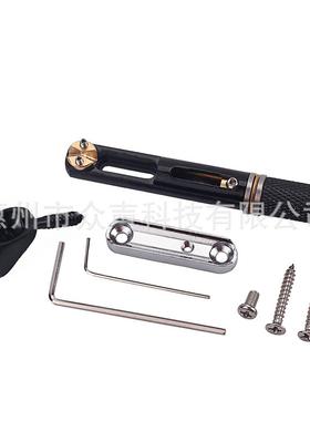 5弦黑音单无头贝司低支琴桥RSU单支镍圆棒琴桥