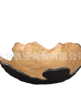 现代简约创意装树脂纳盘盘果盘托盘桌收面茶几餐桌83127装饰饰品