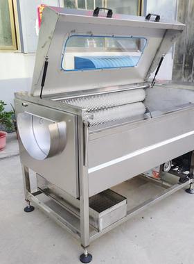 土豆去皮机用毛辊全商自动红萝薯卜清HCJ脱皮机新款大型莲藕去洗