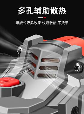 无刷锂电角磨机电式电动光打磨功率大抛IVR无线冲电手磨充切割机