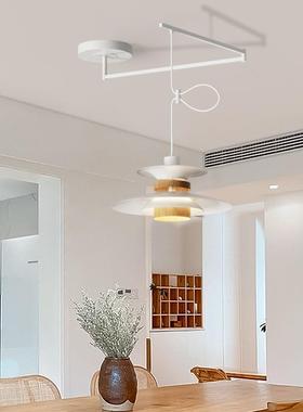 可移位飞碟餐厅吊灯ph5层麦0圆桌岛台多家用日系225流4348行餐厅