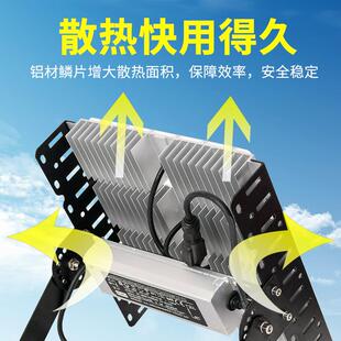 ld模组隧道灯水户外防高杆广场球篮场照明灯MWX300We大功率投光灯