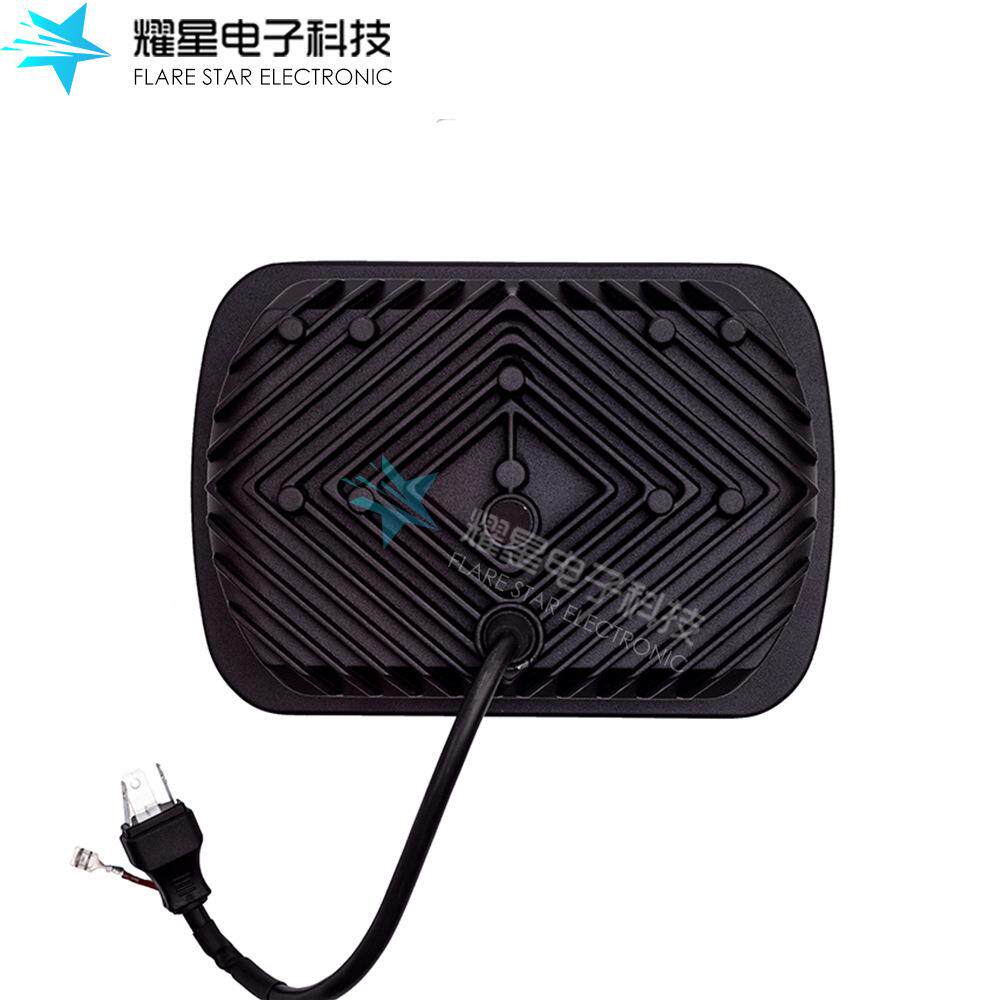 适用形JKYX-JP-125X7方形头灯6x7方卡汽近车方灯车大灯远光一体前