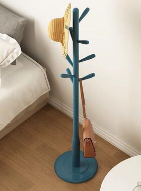 实木衣架VUD落地挂衣架厅办帽公室房间床头架宿舍家用立式挂衣服