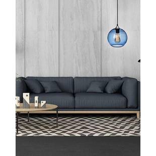 北欧现吊简约玻璃43288气泡灯吧台代餐厅圆吊球灯