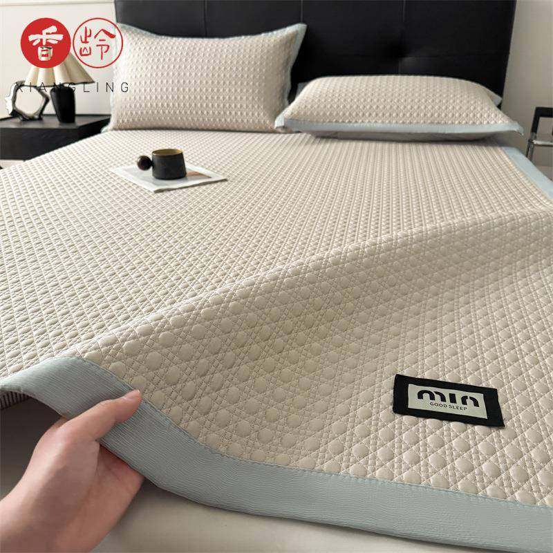 高端A类洗机90883683母婴级冰豆豆凉席2502新款床笠冰丝软席可洗,床上用品,冰丝席,淘宝优惠券,粉丝福利购,淘宝优惠卷