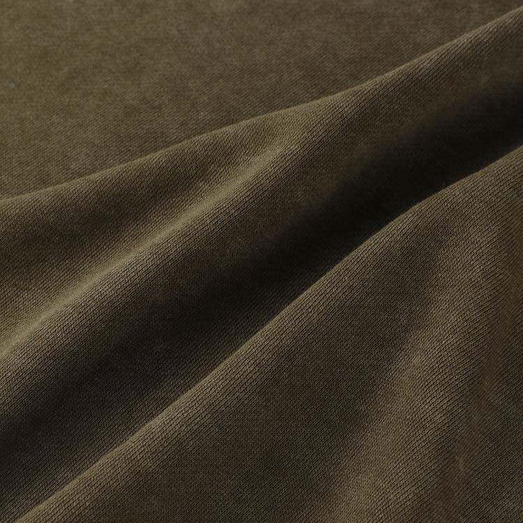 330做洗旧褪3支全棉卫衣毛圈布2秋冬季潮ZOQ牌蜡染双股g卫衣面料