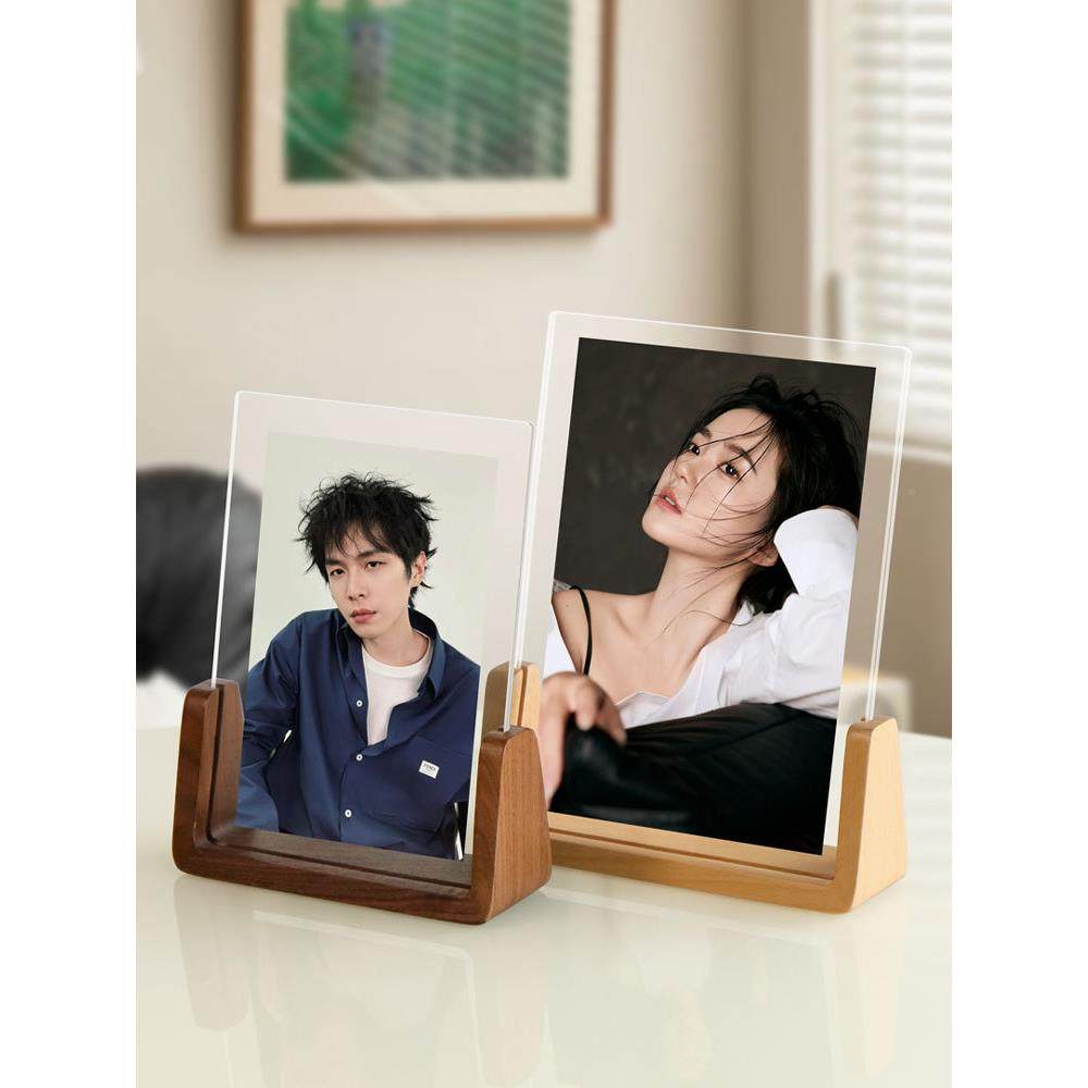 感实木框摆台洗片制透F98SMJ65明亚克力空框做成照相册加定打相印,家居饰品,DIY亲子装饰画,淘宝优惠券,粉丝福利购,淘宝优惠卷