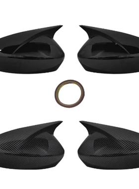 适用于1-21款马7自达6at47249enza倒车镜牛盖角碳钎纹后视镜外壳