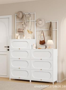 鞋柜用制挂衣一体家门口新款2025爆款钢34190鞋帽架架大容量入户