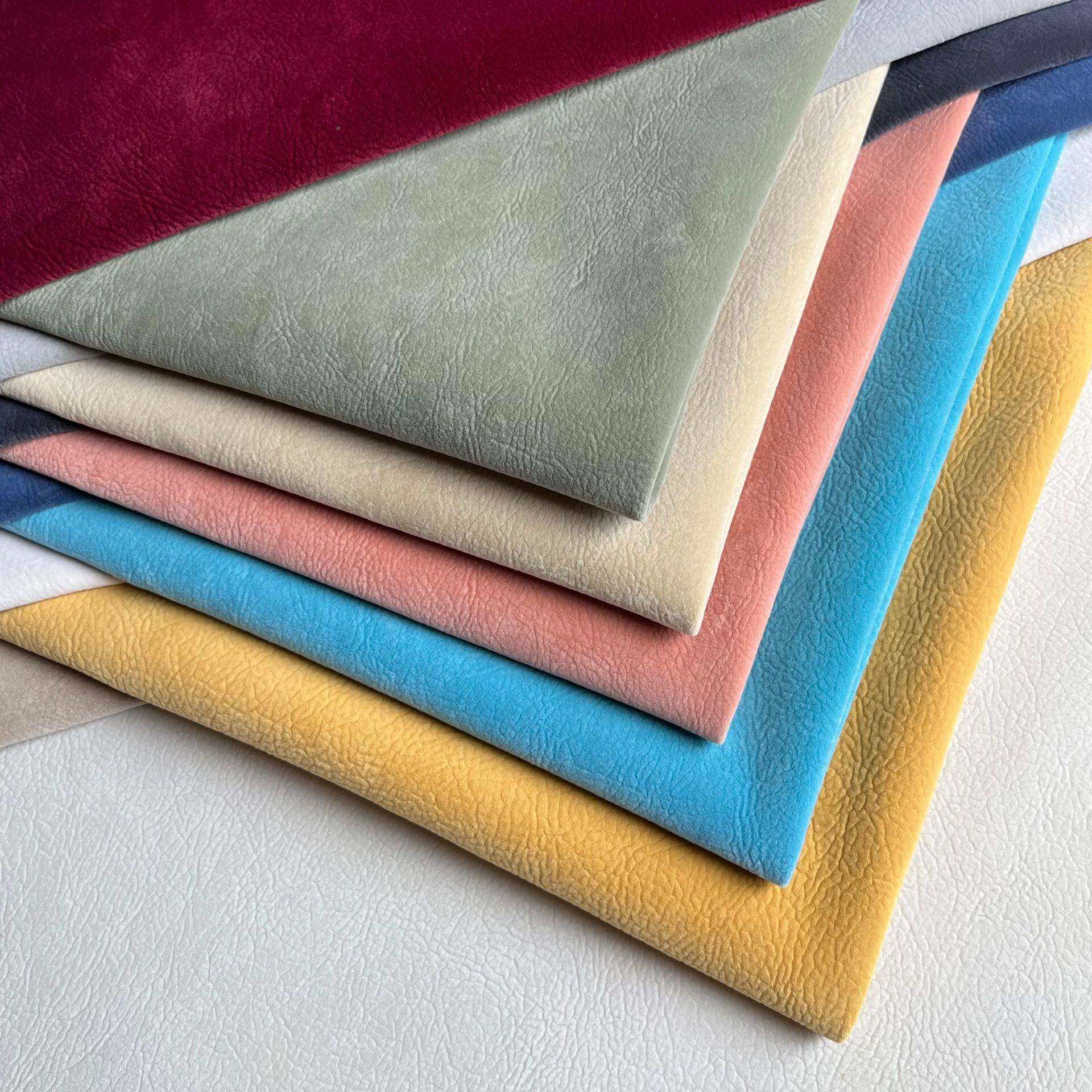 现污货供应三防皮免洗厚植绒高软品质易去包沙发宠物PWU防猫抓布