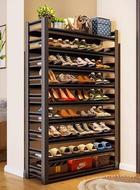 家用MDC货层架置物架鞋纳架出租房多落地简易鞋子铁艺收架钢架制