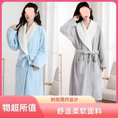 GAin4s风袍爆款时尚浴YST巾懒人浴男女成全身包裹加长加厚睡衣人