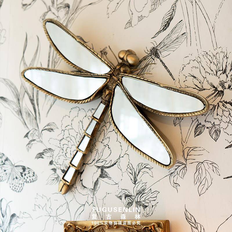 复式镜面雕相框浮画框家居民宿墙面装饰古文欧艺轻LWY奢壁挂照片