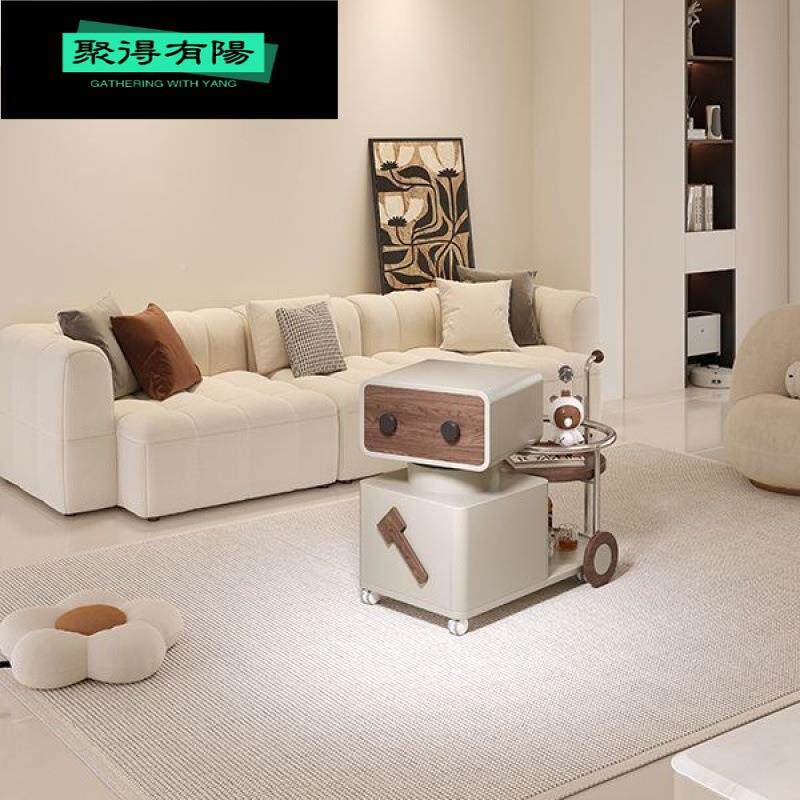 代客边几多功能现茶无品牌/几厅家用小户型移动简约沙发边升降柜
