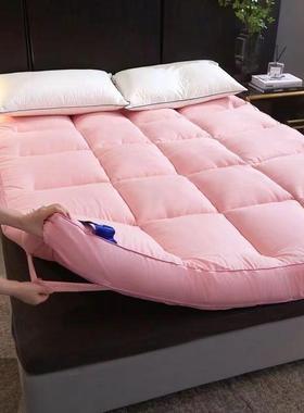 酒店同款床垫丝绒垫软榻榻米租房床褥子宿舍垫铺底被一UTJ件羽包