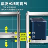 不锈钢厨房置物架多层落地多功能架台子收柜用纳架橱灶家DiDGP7s8