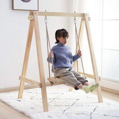 户外院荡露秋千子台摇椅实木庭室院儿童吊椅子VBN内家用大人阳台