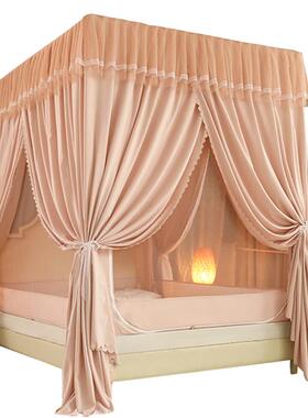 5Z底V7V5Z7A类遮光防RQT尘蚊帐全三开门双儿童层防摔宝宝防掉床