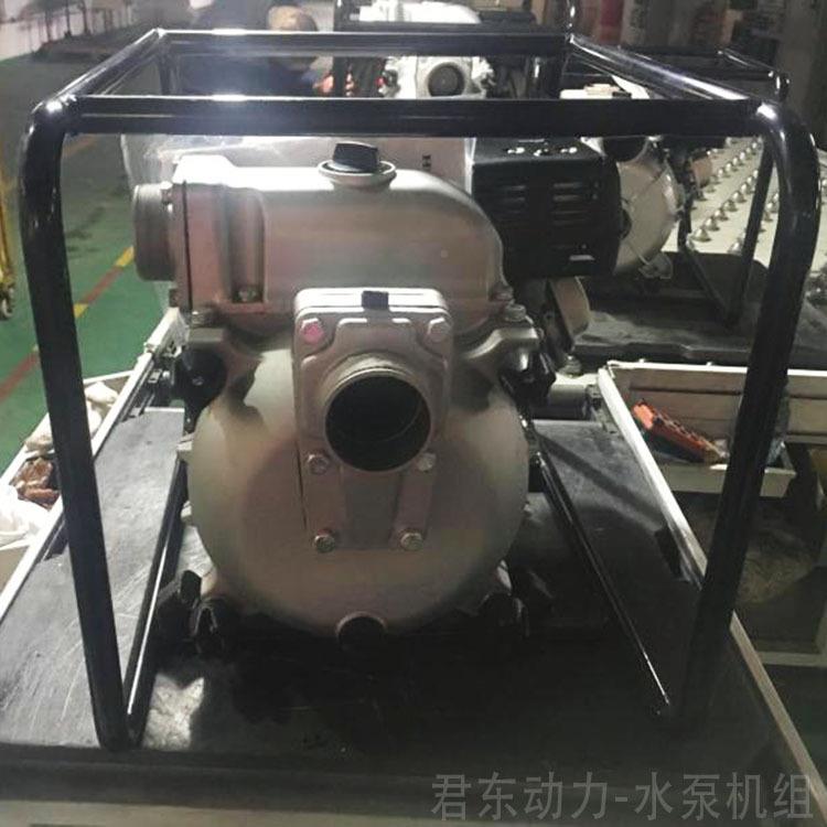 非开泥挖工地泵3寸汽油吸污890水浆本1田市政窖井排污防汛应急自