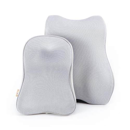 8H生态汽腰靠忆护腰记棉靠垫办公车室沙359发靠背座链椅孕妇腰枕K