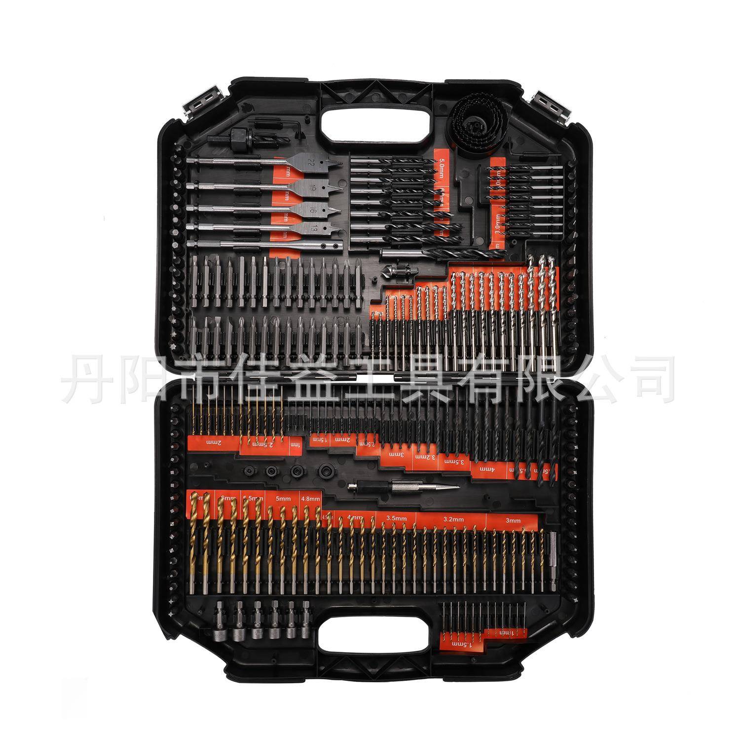 62水工46件套钻头组套具套装24PC麻BSD花钻头木工扁钻批头泥钻开