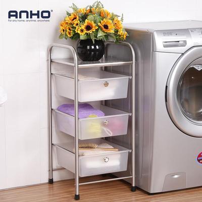 anHSM-0686ho不柜锈钢彩色收纳整柜分层收纳架理收置物架层架衣抽