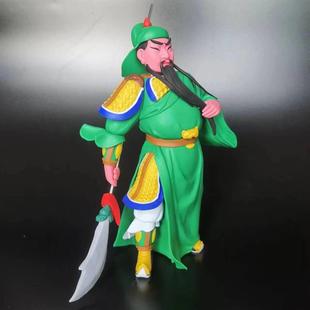 制关羽小件卡通摆手工作精工艺品软WIE陶摆件厂家美创意