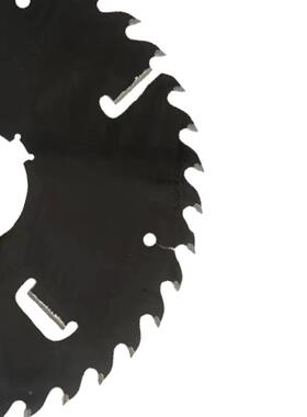 黑色超薄木用多片锯锯片切割ISM片凸台工合金锯片/4/5/圆木6/7/89
